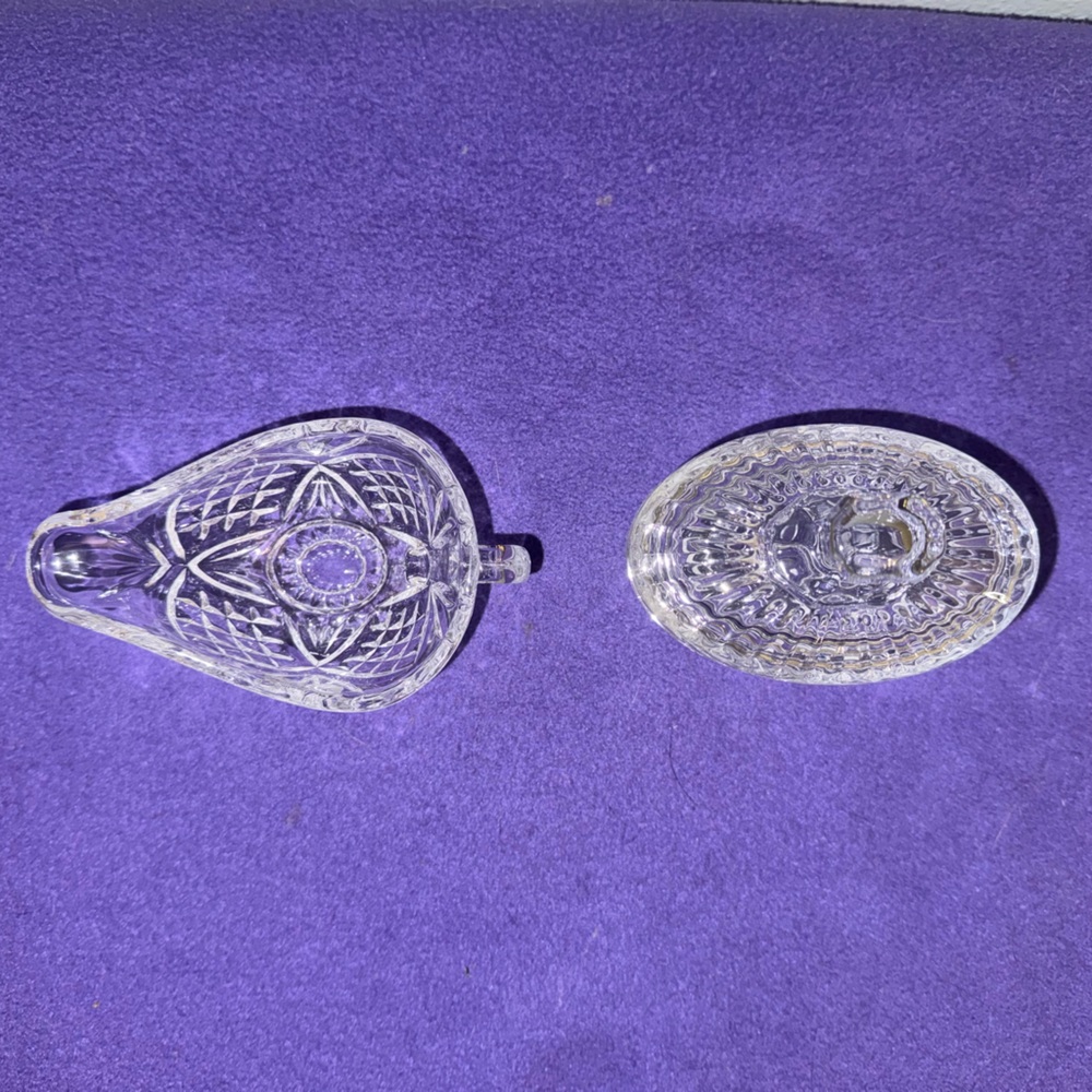 Dublin Crystal Sugar & Creamer Set - Picture 7 of 9